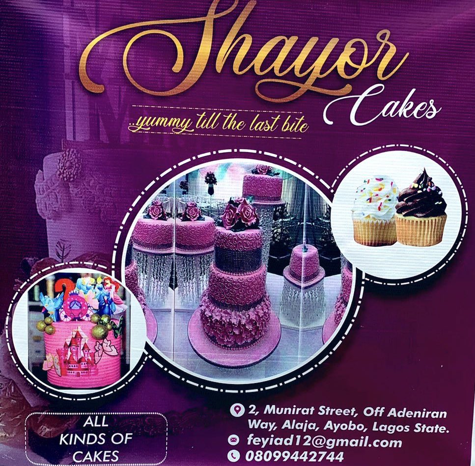 feyiad's tweet photo. @mrmacaronii Please kindly patronize me🙏for your yummy cakes &amp; cupcakes🎂. Delivery is available .Call/ WhatsApp : 08099442744 https://t.co/RQFw2ElEis