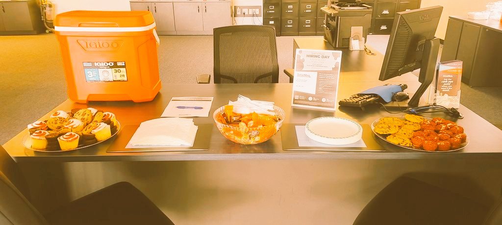 National Hiring Day is upon us! Come see us at the Madison Titlemax! A little conversation, some snacks and getting YOU into a new career! #TMXNHD22