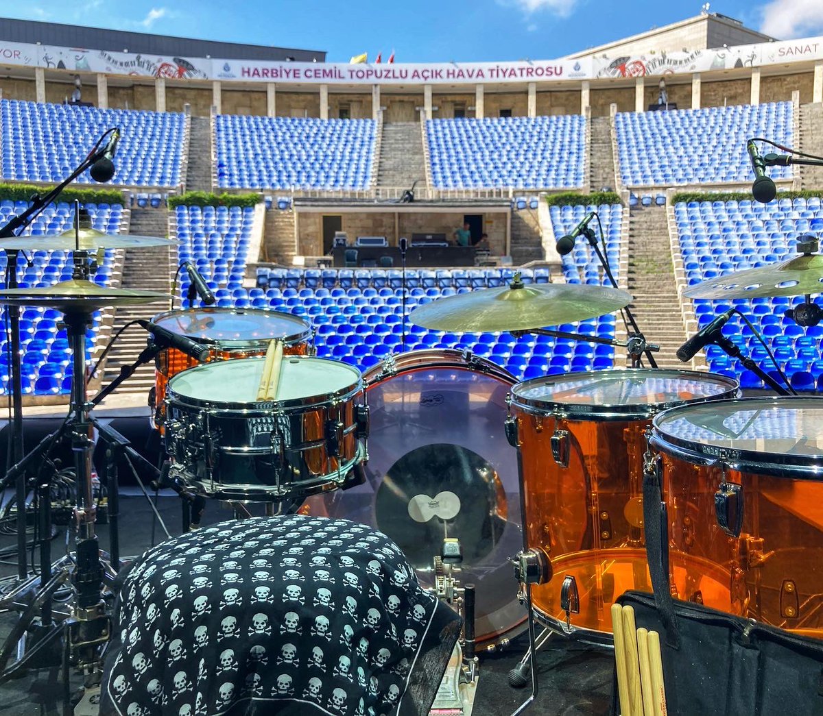 2022 Harbiye anısı… <a href="/LudwigDrumsHQ/">Ludwig Drums</a> <a href="/remopercussion/">Remo Inc.</a> 
#drummer #ludwigdrums
