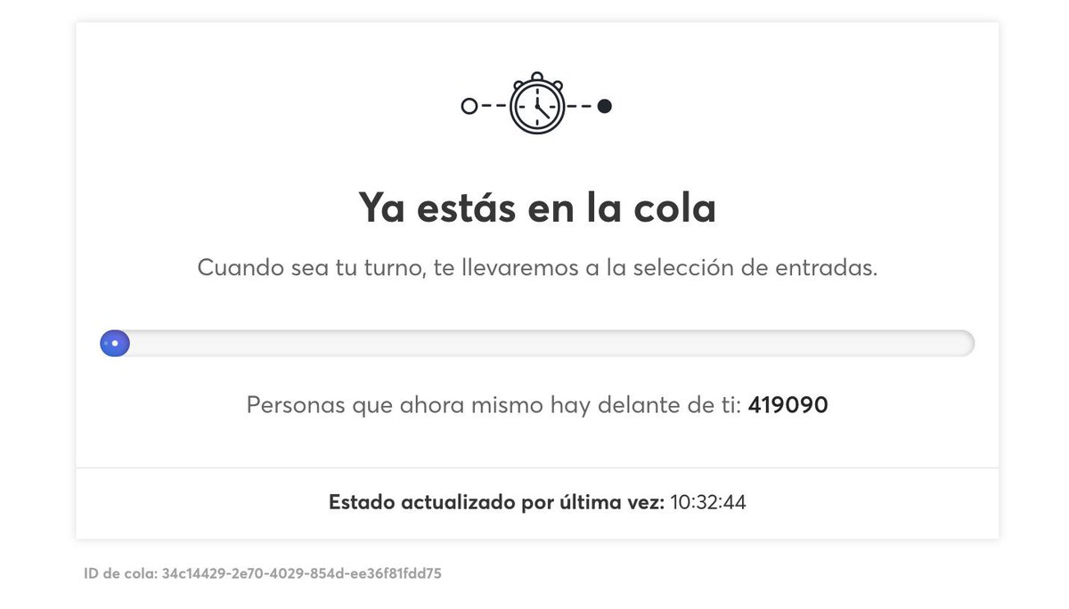 GCMDesigner's tweet photo. Hoy la cola virtual de #Ticketmaster para #Coldplay #ColdplayBarcelona batió los récords. En un momento llegó a subir a más de medio millón de personas… SOLDOUT!!! Agotado los 4 dias. Récord Absoluto… veremos si #Badbunny hace lo mismo jejjejeje https://t.co/fqsMycB7Td