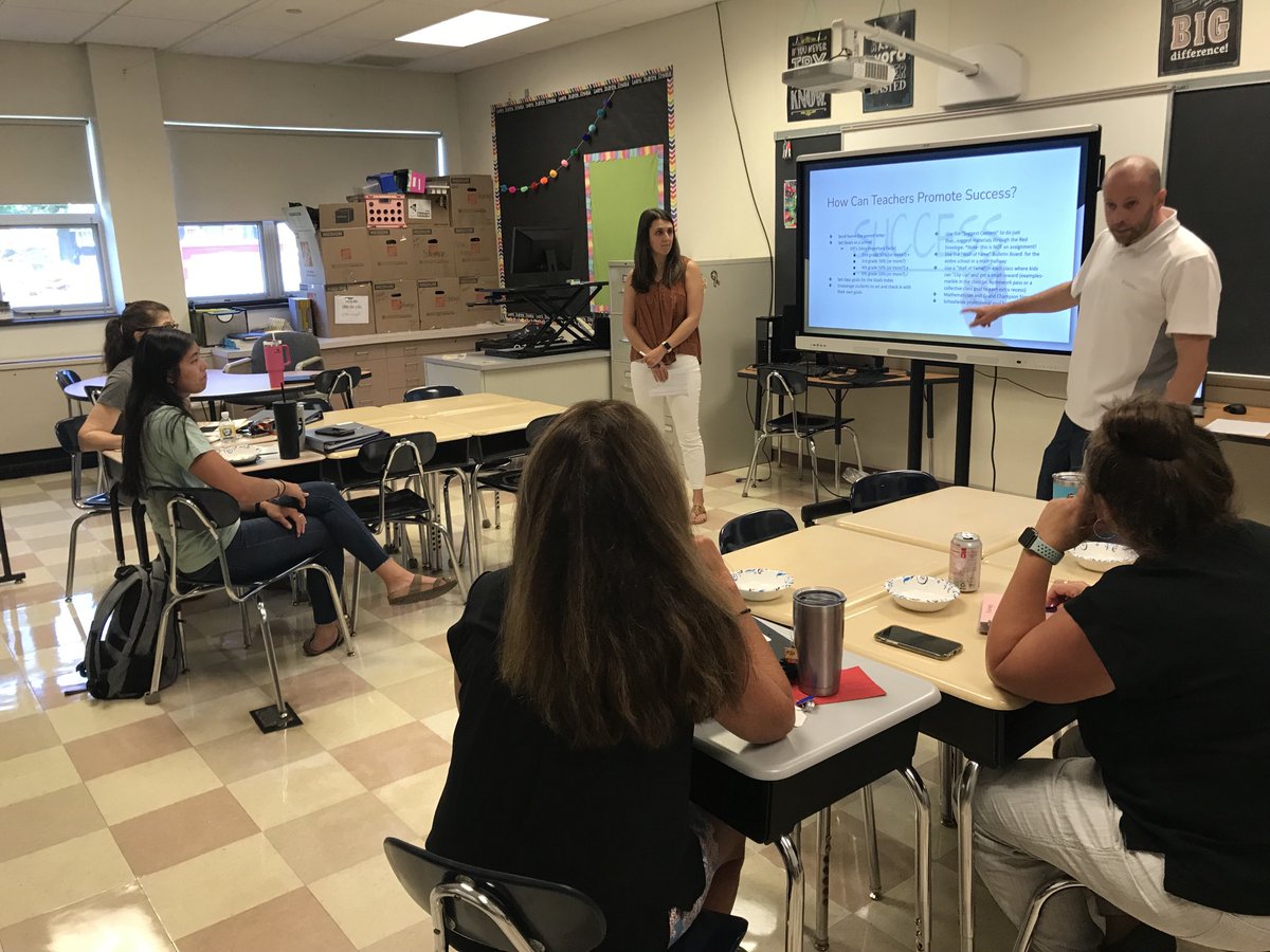 A morning of learning with an amazing and loving staff! We are ready for our students!