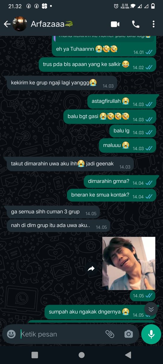 ffffaaaaaaaaa1's tweet photo. sumpah gue ngakak ampe skarang woee😭 https://t.co/Jq2P1sB4Sl