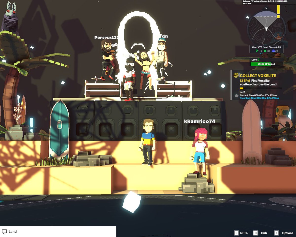 klemko98's tweet photo. @TheSandboxGame @steveaoki I just participated in the #SandboxAlphaS3Giveaway for a chance to win 500 SAND! On stage with Steve Aoki, check out my screenshot below!
👇 https://t.co/1GuK6haVvi