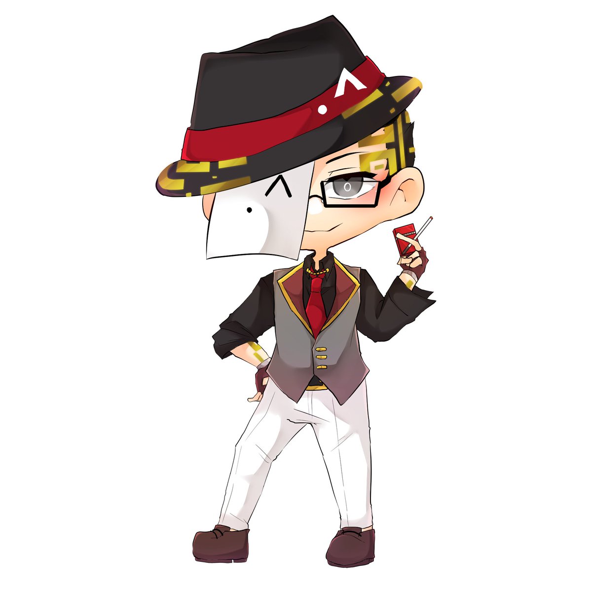 KikuchiDotHat's tweet image. めっちゃかっこよく描いてもらいました！
オリキャラ×チェンバー
居夜　ヤミさん（@Tokoyoneyami_77）に
書いてもらいました.^！
＃DotHat