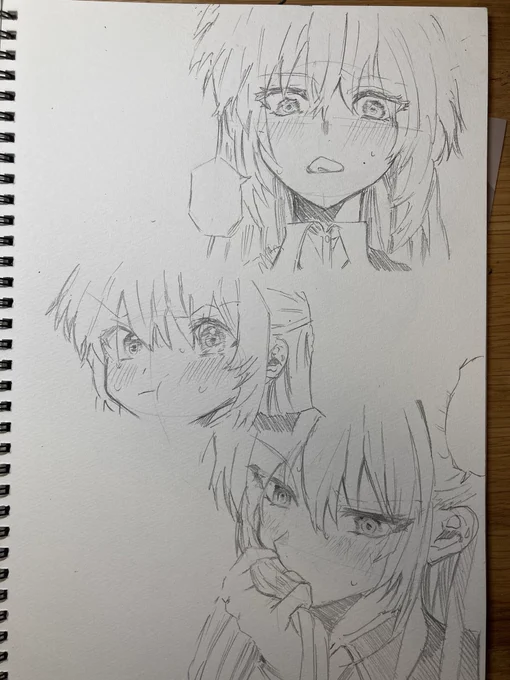 いいのではないのでしょうか!
 #式守さん  #模写 