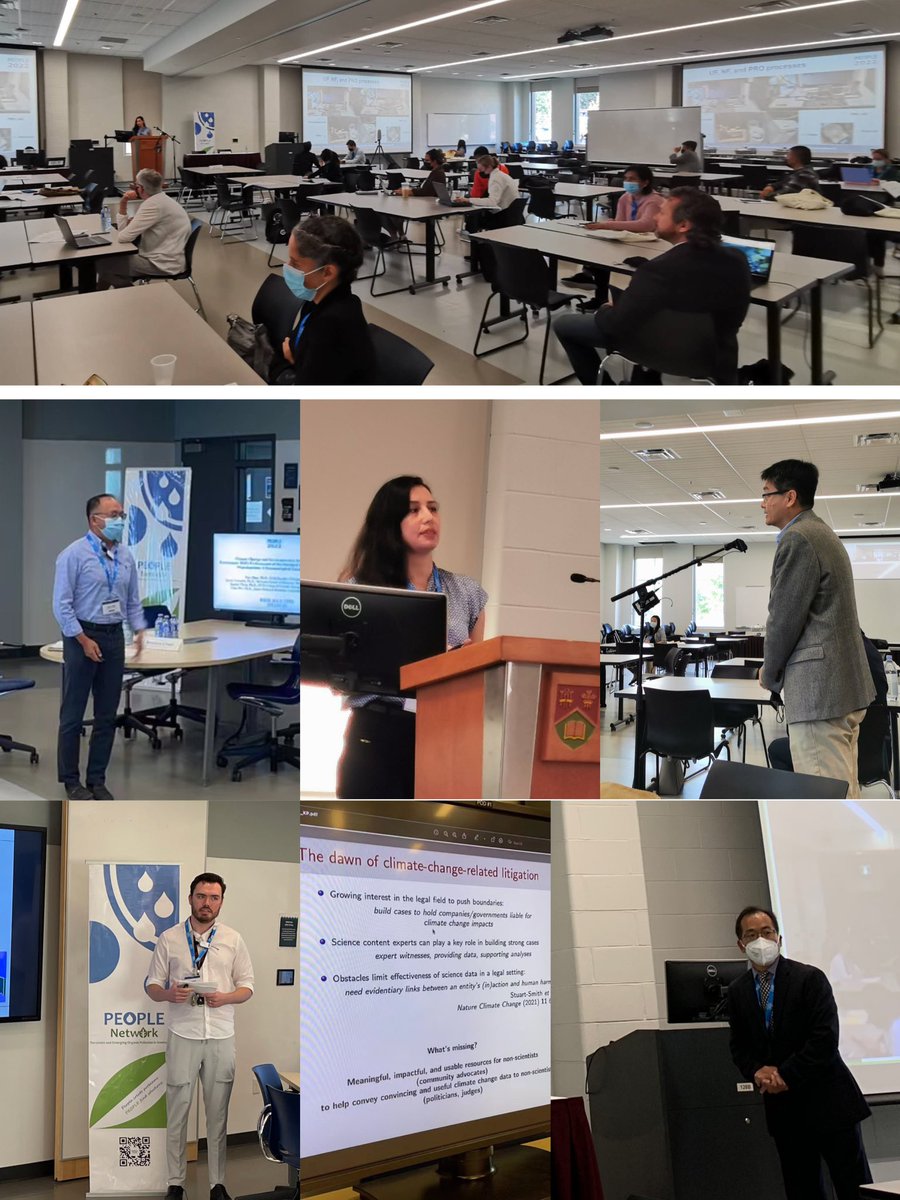 people_ntwrk's tweet photo. Technical sessions on wastewater treatment, climate change modelling, and environmental sustainability. Thank you to the amazing keynote speakers Drs. Jason Li, Rune Storesund, and Atanu Sarkar, session chair Dr. Kevin Veenstra, and all technical presenters! https://t.co/po93m0FoZi
