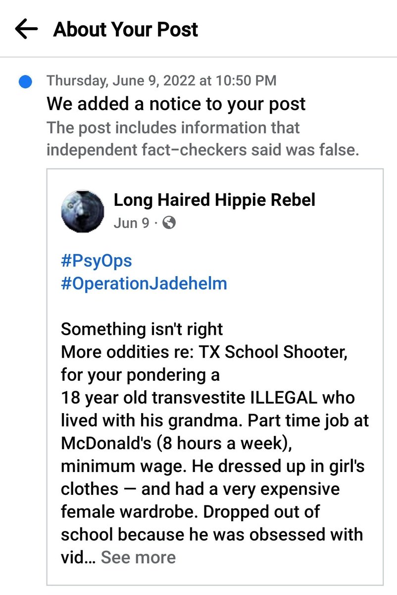 lbox327's tweet photo. ...
When someone's Opinion doesn't like The Truth ...
Even when there is a video showing The Truth being said
They will go out of their way to try silencing you
~ You Cannot Stop The Truth ~
#NeverGiveUp
#FacebookJail
#TruthInYourFace
Much Love ❤️❤️❤️ https://t.co/szRtIx75mb