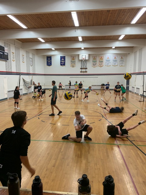It was an exciting couple of days in our school! Mark Dodds came down and put on a two day volleyball camp for our local kids and surrounding areas. 

Thanks Mark for your time, advice, and skill set. It was great to have you back where everything started for you.