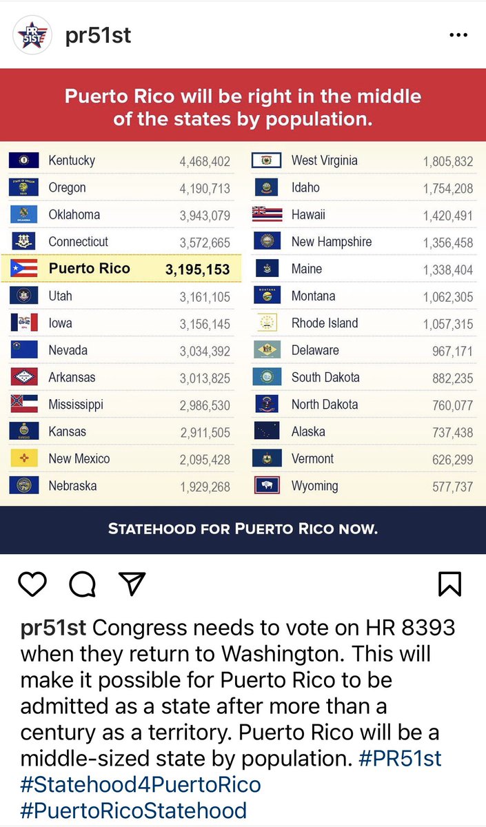 Ericpr40's tweet photo. #StatehoodPR 🇺🇸🇵🇷 https://t.co/UI322Vb5wG