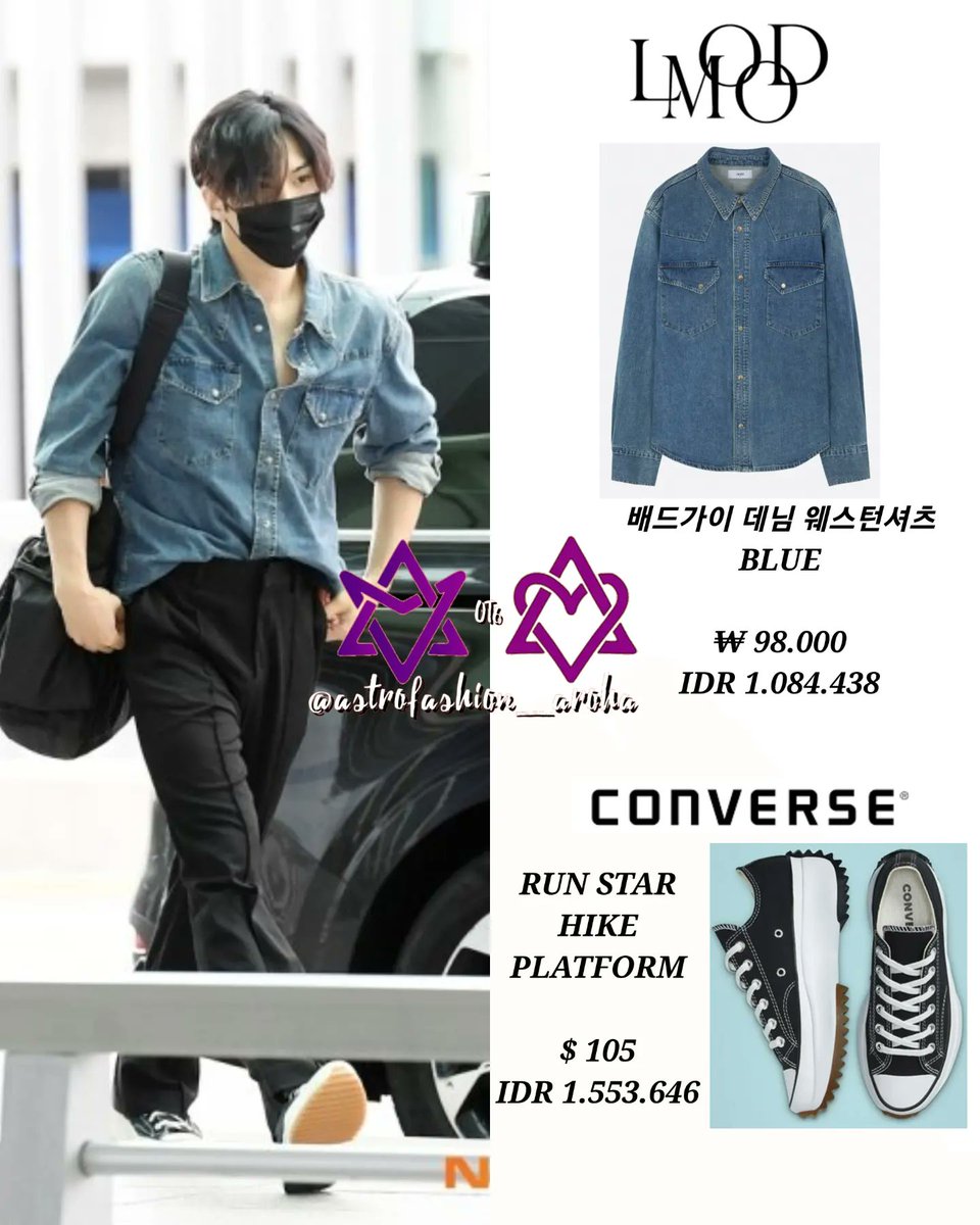 AstrofashionA's tweet photo. ASTRO Incheon Airport 220825
#이스트로 #AROHA #라키 #ROCKY
#ASTRO #AstroFashionAroha #AstroAirport #라키패션 #rocky_fashion⭐ #BagAstro⭐ #ShoesAstro⭐ https://t.co/VavpYzjsGw