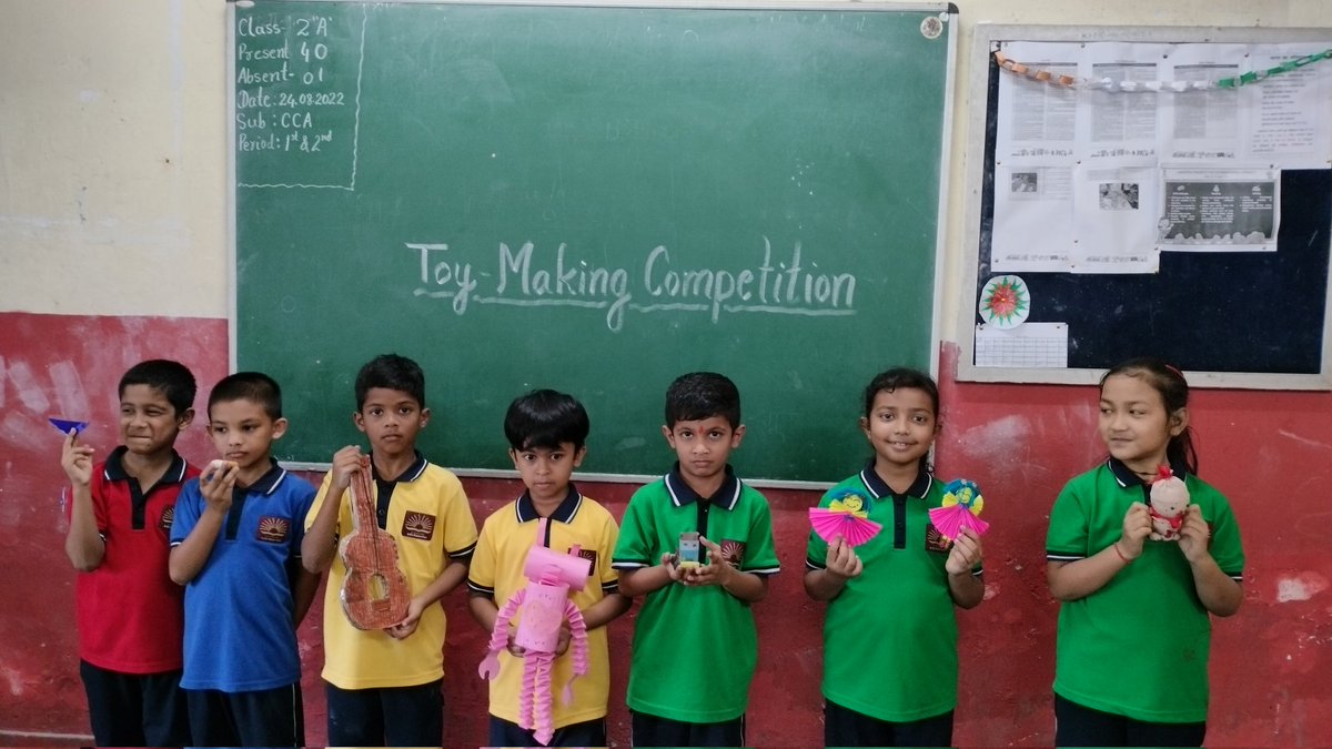 ambu4433's tweet photo. Toy Making competition organised in @KItanagar under CCA. #Learning_with_Happiness 

@KVS_HQ @binodbehera25 @KVSRO_TINSUKIA https://t.co/NanM6iGyhU