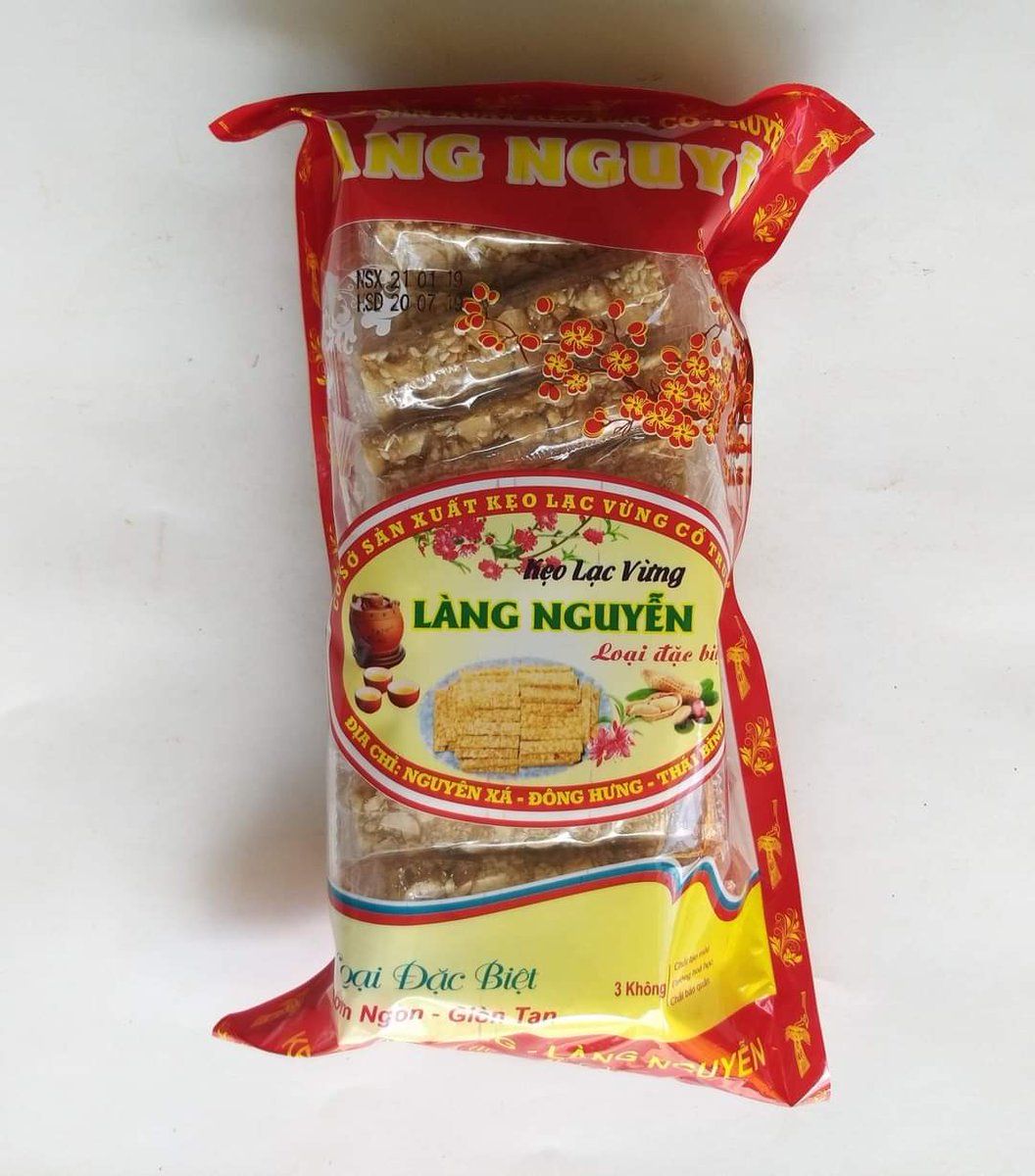 VuaKeo's tweet photo. Hiện nay trên thị trường có nhiều loại kẹo lạc vừng từ nhiều vùng quê khác nhau nhưng nếu ai đã thưởng thức kẹo lạc vừng quê Thái Bình thì sẽ nhớ mãi những thanh kẹo lạc vừa giòn lại không quá ngọt đậm đà khó quên.
Giá: 19K/ Gói 250g
Liên hệ: 0901910057 https://t.co/J1TxlUorp5
