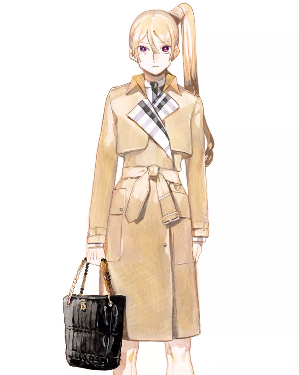 Platon / Thank You Miura on Twitter "“BURBERRY×BLUE PERIOD” Collaboration Illustrations