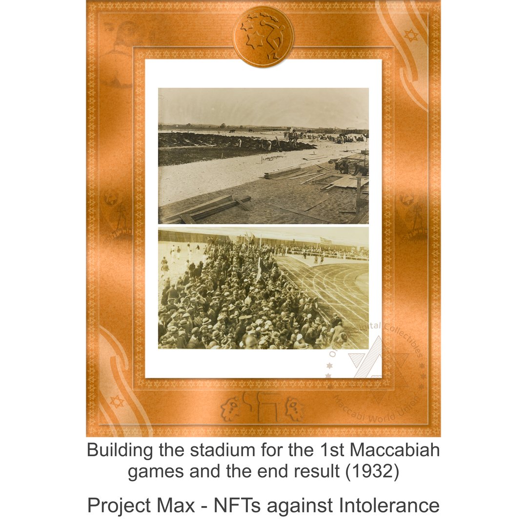 ReshefE's tweet image. Getting the infrastructure ready for the 1st Maccabiah games was a real challenge - a crashed coal running track needed to be made with tons of burnt cinders from Palestine Railways #ProjectMax #Crypto #Sport