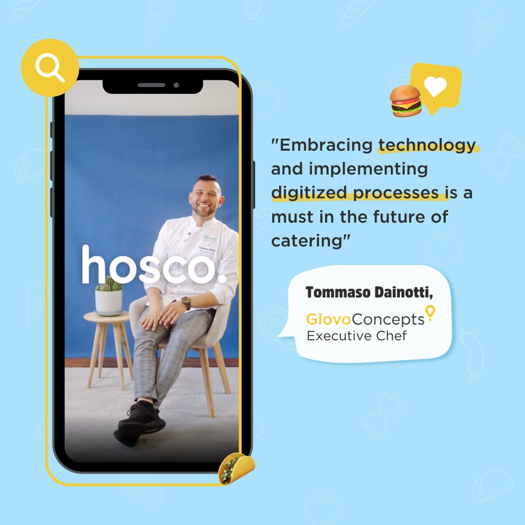 Meet Tommaso Dainotti, Executive Chef for Glovo Concepts. For him, being a chef is so much more than life in the kitchen. It's about education, training, and even the creative use of technology in the most unexpected of places.

Full interview ➡️ bit.ly/3dPUdMW