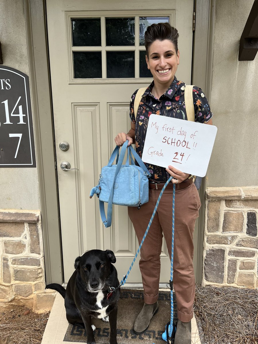 First day of school <a href="/AnthroEmory/">Anthropology at Emory University</a> #grade24 #professorlife