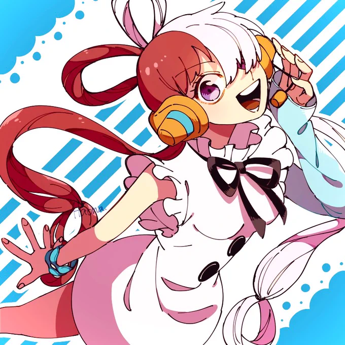 ウタちゃん〜(⸝⸝⸝◜ ◝⸝⸝⸝)o彡゜ #ウタ 