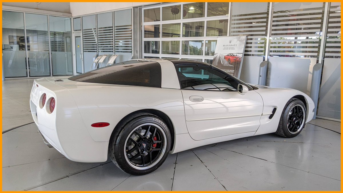 ecar1's tweet photo. Happy #ThrowbackThursday! This Pre-Owned 2002 #Chevrolet #Corvette Base we've got definitely fits the throwback theme! Learn more: https://t.co/8bEj0qolA5 https://t.co/2uNWGCpZqK