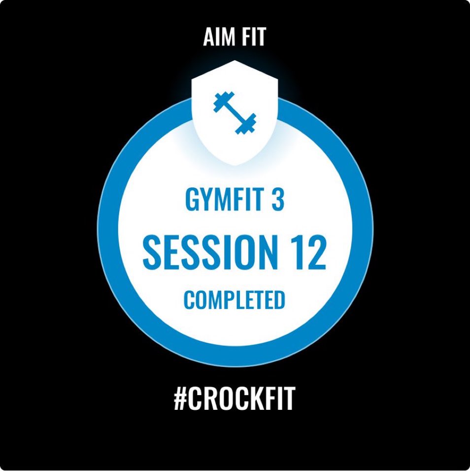 noeticAim's tweet photo. Nailed it ๐ช crushed it ๐ช #noexcuses #getfitter @alexcrockford #crockfitapp ๐ฅ๐ฅ๐ฅ#crockfitters #crockfitcommunity https://t.co/aLMoqoHk2J