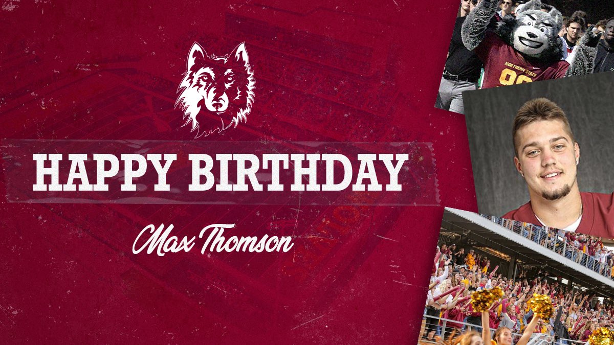 NSUWolves_FB's tweet photo. Happy Birthday @Max_Thomson5 

🎂🎉🥳

#GoWolves🐺 https://t.co/hSLOCg4uYK