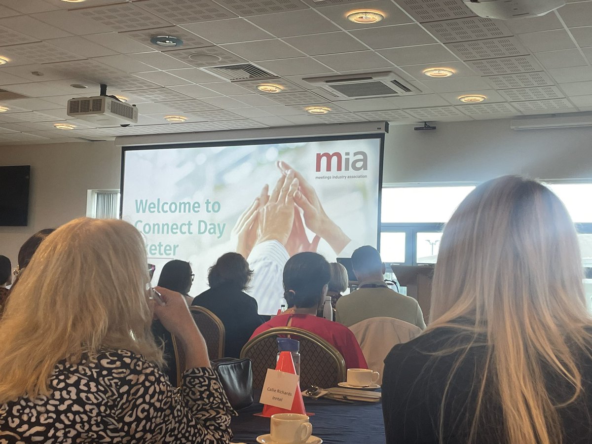 Great day yesterday <a href="/MIAuk/">Meetings Industry Association</a> #MIAConnectDay Fantastic speakers and panel discussions. Lovely to see <a href="/kimdowner52/">Kim Downer</a> <a href="/LaurenRogers24/">Lauren Rogers</a> <a href="/hannahwCHP/">Hannah Whitfield</a> and to catch up with <a href="/meetdevon/">Meet Devon</a>