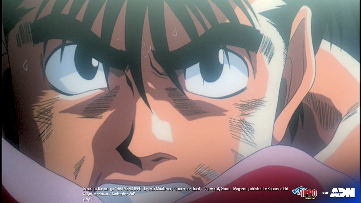 ⏱ 🛎
On est loin d'être K-O ! Deuxième round !
Les épisodes 21 à 40 de Hajime No Ippo sont dispos sur ADN !