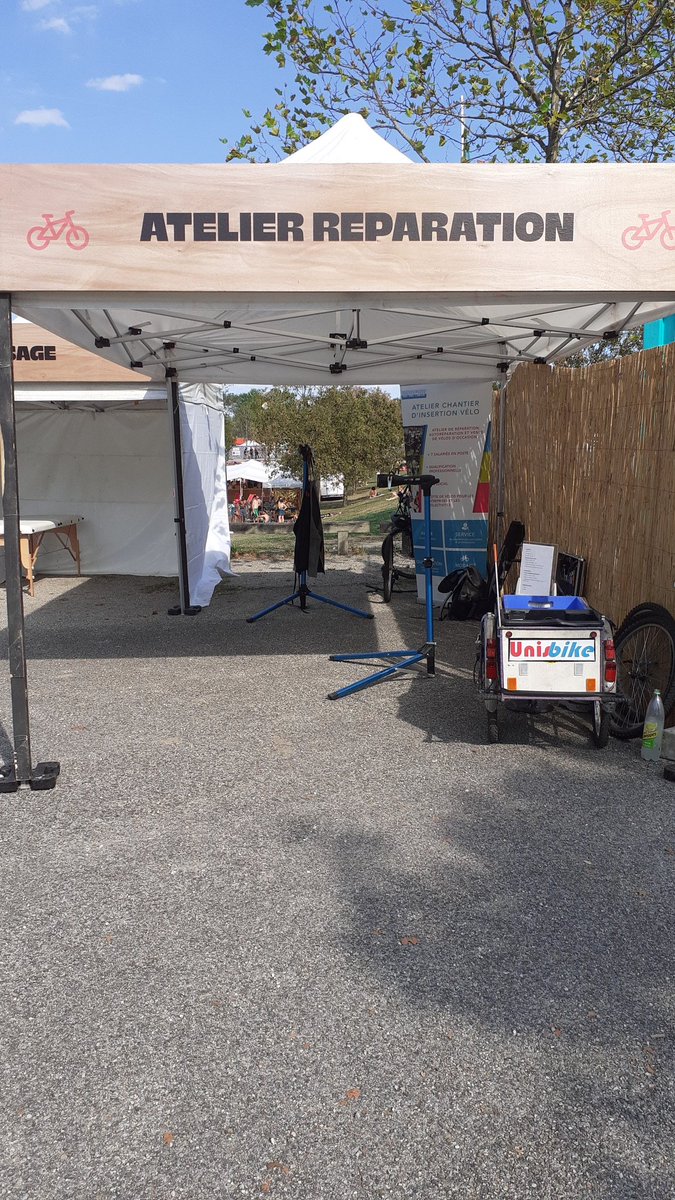 Unisbike est present au festival <a href="/woodstower/">Woodstower</a> , pour reparer vos velos, et rentrer a la maison en toute sécurité...