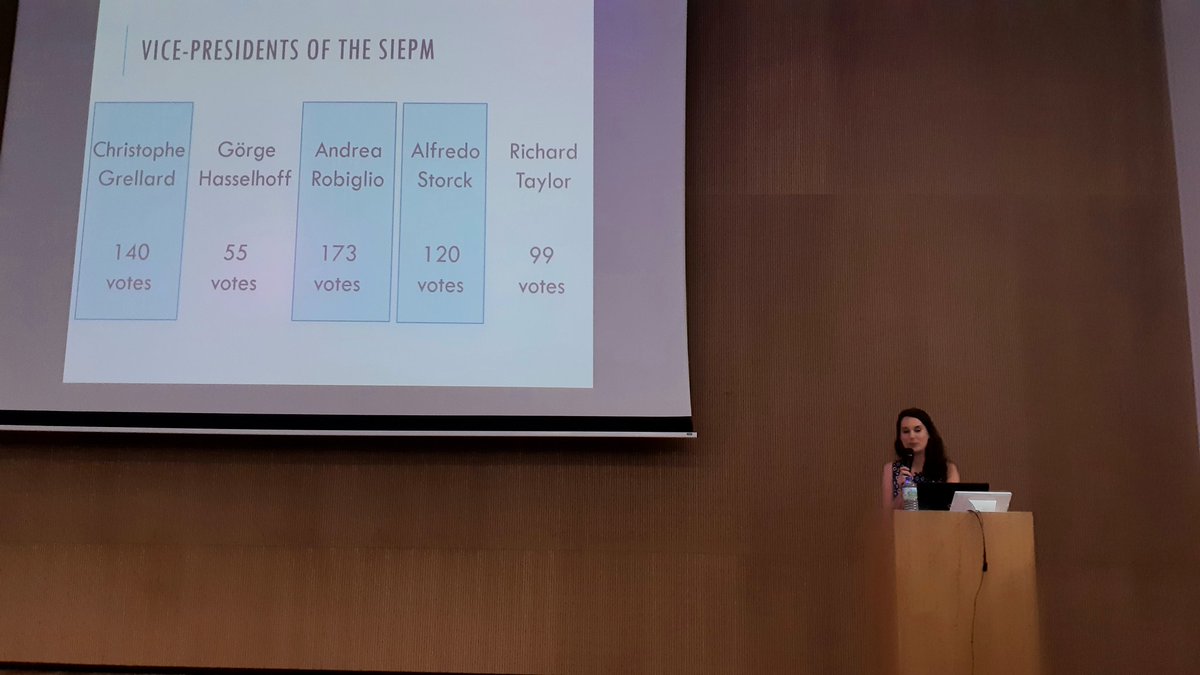 SIEPM2022's tweet photo. The Voting Results are finally revealed! Congratulations to #SIEPM's new President Tobias Hoffmann, Vice-Presidents Monica Brînzei, Valeria Buffon and Alessandro Palazzo, and Assessors Christophe Grellard, Andrea Robiglio and Alfredo Storck! 👏👏👏 #SIEPM2022 https://t.co/KizRKAfCo9