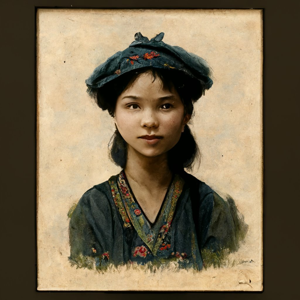 This girl didn't exist before I asked an #AI to generate her.
Now she will exist forever here...

I have created life :-)