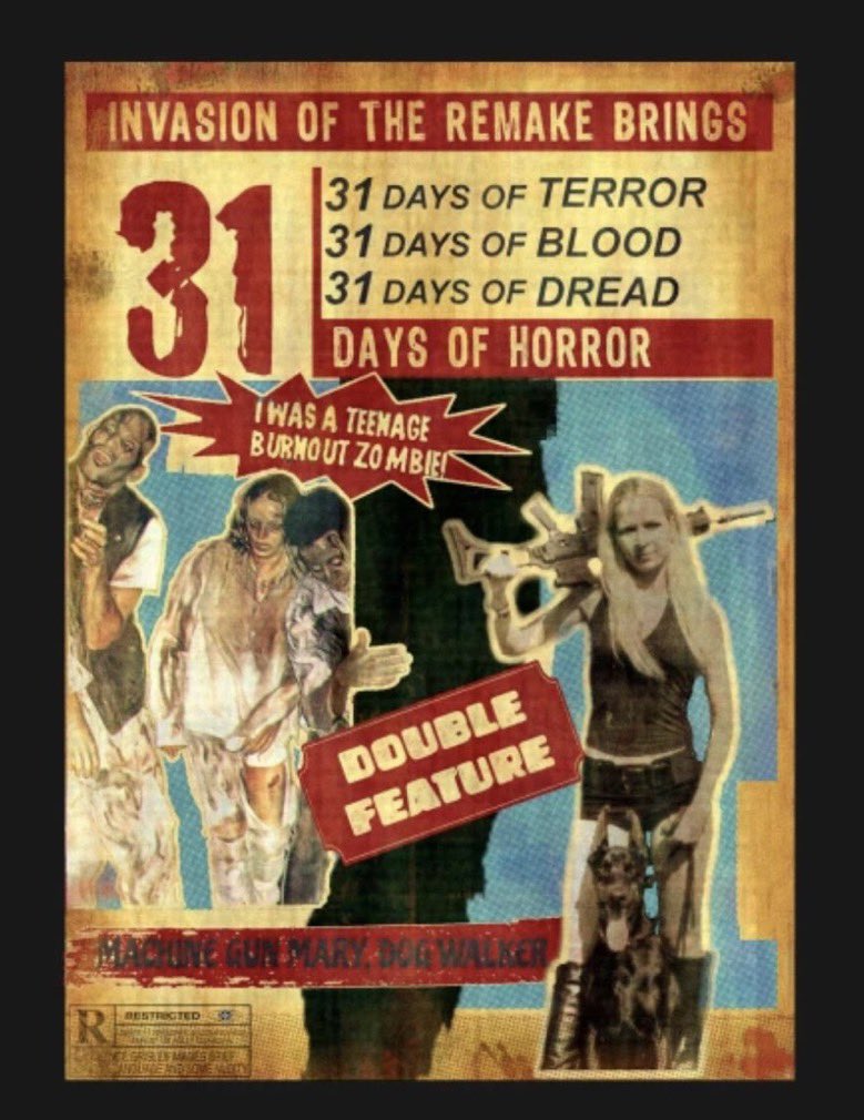 Happy #CreepyCreators Thursday!

Today we are featuring <a href="/InvasionRemake/">Invasion of the Remake</a>, a busy group comprised of @JBisshop616 <a href="/StepsamS/">IOTR Sam</a> &amp; <a href="/liltrishie/">Trish Cochlan</a>. They have a podcast &amp; run a T-shirt shop w/ lots a cool designs that you won’t see other places

Schmarm/@therealschmarm 
Shan/<a href="/spietra13/">Shan Pie</a>
1/3