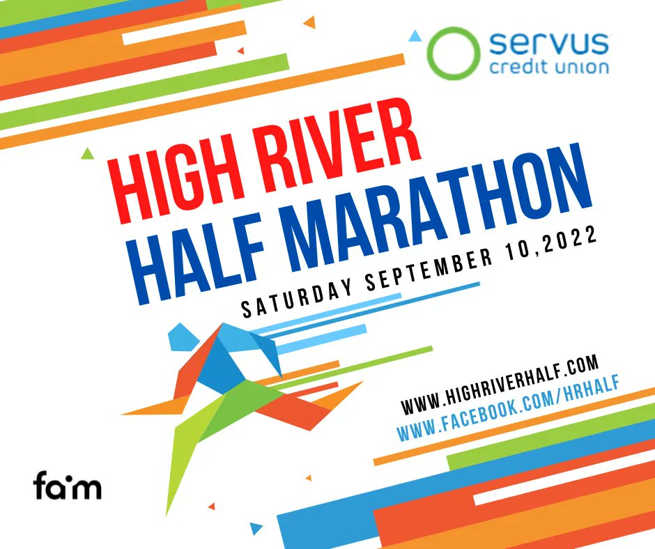 faimsociety's tweet photo. Start the fall off on the right foot - register for the High River Half today! https://t.co/tnBVVkTfnu https://t.co/4OBbFu7JQZ