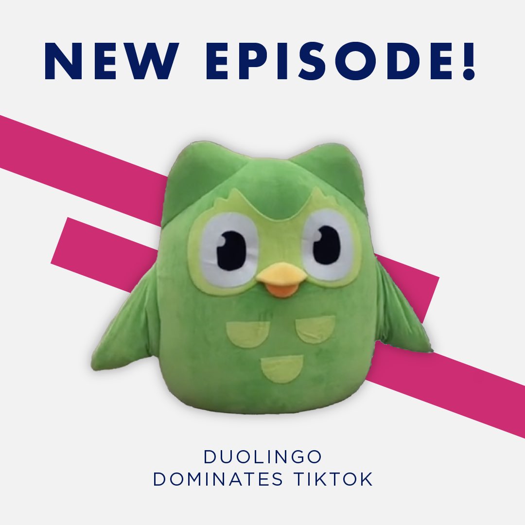 New Episode! <a href="/duolingo/">Duolingo</a> is CRUSHING IT on TikTok. In 1 year, its TikTok audience has grown to 4.7 million followers and gets more than 1 million views per video. How? Listen! podcasts.apple.com/us/podcast/wil…