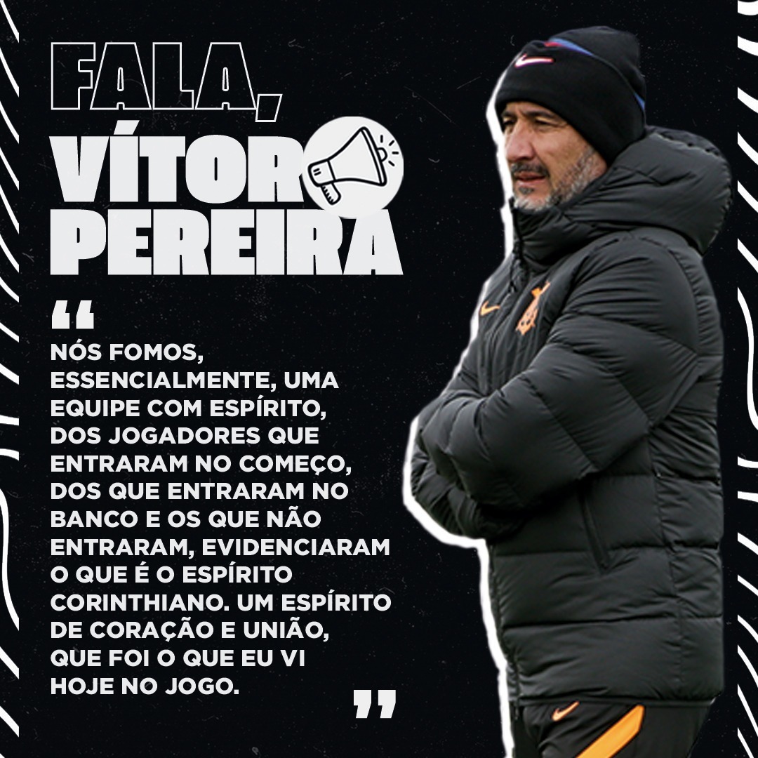 Corinthians on X: 🎙🗣 Fala, professor! #VaiCorinthians   / X