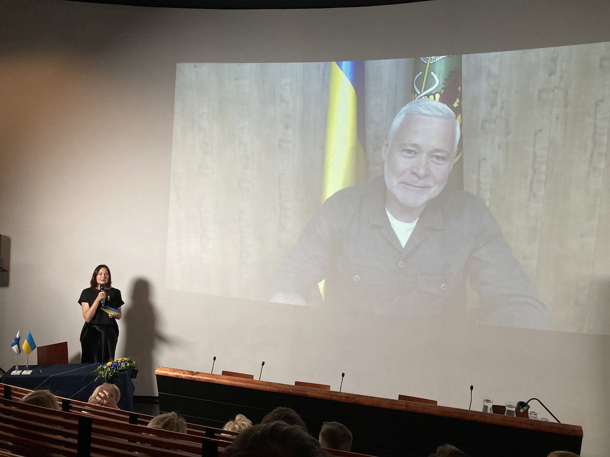 TurkuEUoffice's tweet photo. Today Mayor @minnaarve @cityofturku and Mayor Ihor Terekhov @CityKharkov signed #twincity agreement. This will help to create strong ties between our two cities and hopefully very soon help to rebuild the beautiful city of Kharkiv. Slava Ukraini! 🇺🇦🇫🇮 https://t.co/gjzyVXKZdE