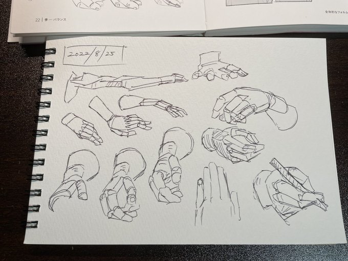 練習43日目
モルフォ人体デッサンの模写 