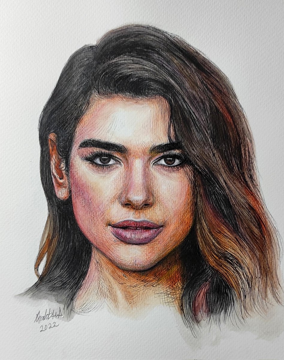 NoahPaul777's tweet photo. "Dua Lipa" Freehand drawing using Ballpoint Pen and Watercolor check out this video drawing on my Youtube Channel 👇
https://t.co/X74ZfbYjIU

#NFT #NFTCommunity #NFTCollection
@DUALIPA #Dualipa #Dualipafans #Dualipadrawing https://t.co/LjFM94ACRo
