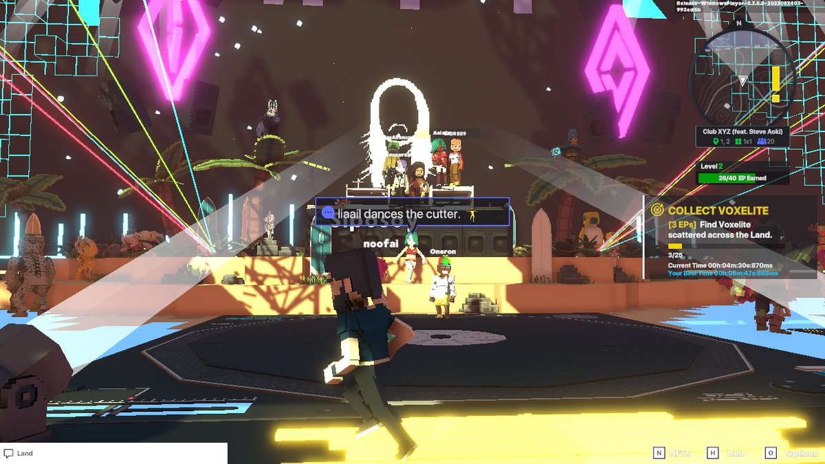 bizzkiki's tweet photo. @TheSandboxGame @steveaoki I just participated in the #SandboxAlphaS3Giveaway for a chance to win 500 SAND! On stage with Steve Aoki, check out my screenshot below!
👇 https://t.co/28JZsXrvN8