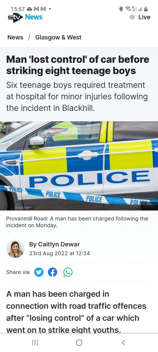 @LadyCatHT @geomannie531 @PudseyPedaller @snevinoj @CycleSad @heraldscotland Weird how other media outlets don't seem to be constricted by the rules, and see nothing wrong with reporting that there was actually someone driving the car.