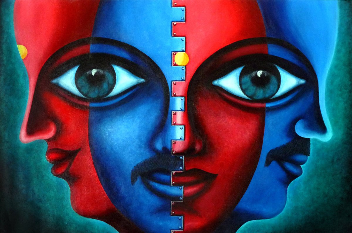 KoossoomNft's tweet photo. @Tloteanidi @objktcom "Soulmates" original hand-painted art on opensea. https://t.co/x4ngnnTfC6 https://t.co/JYeLawOsz1