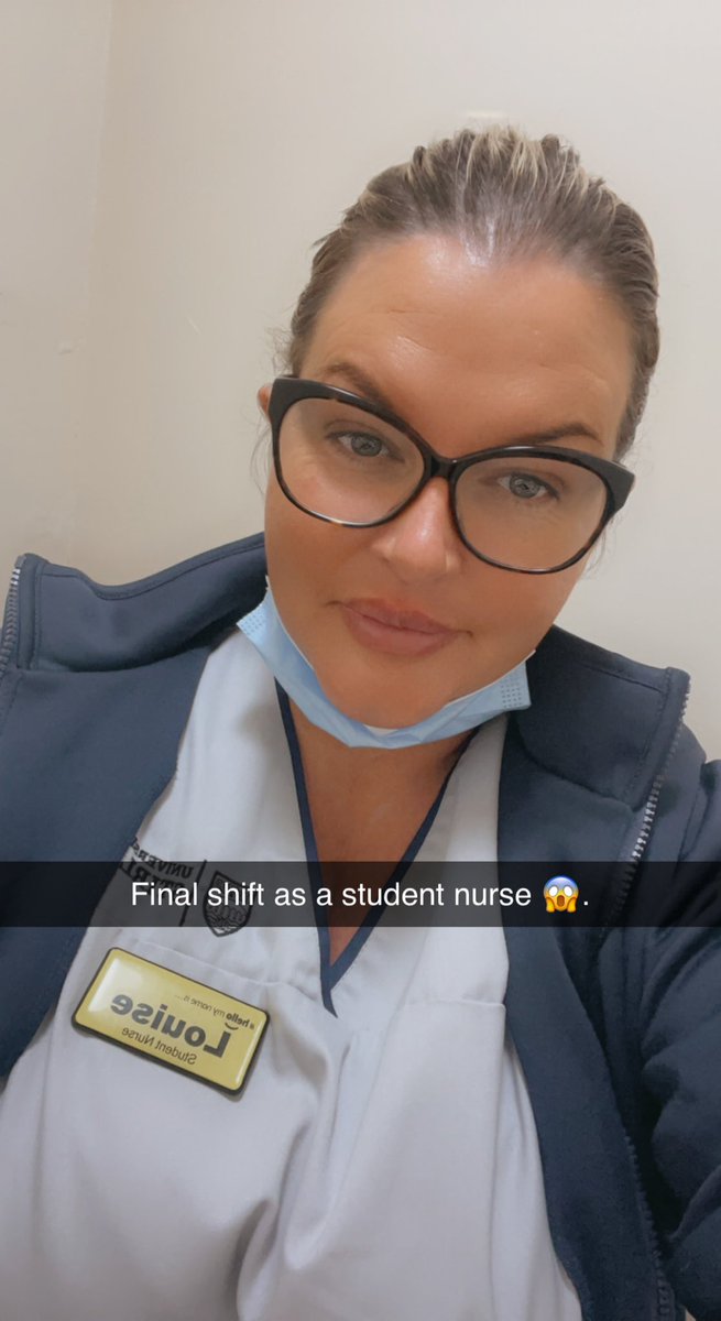 loobie13's tweet photo. Lots of tears and meltdowns over the past 3 years but Iv finally done it. Staff nurse Yuill incoming 👩‍⚕️  🏥 https://t.co/i63MGYLnEJ