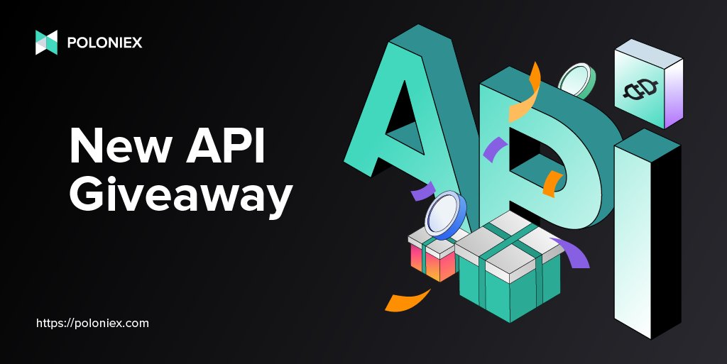 🚨 To celebrate the launch of the new #API, we are going to hold a giveaway! 🚨

🎁 Win 100 #USDT!

✅ Follow <a href="/Poloniex/">Poloniex Exchange</a>
✅ RT &amp; tag 3 friends
✅ Put a hashtag #PoloAPI

We will announce 10 winners on 31 August.