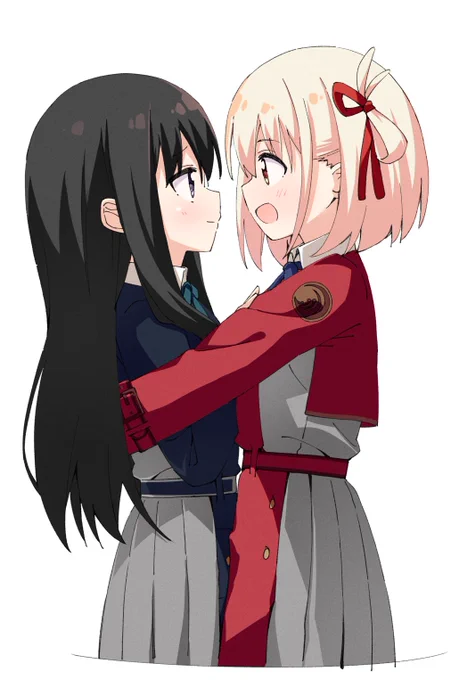 千束とたきな。 