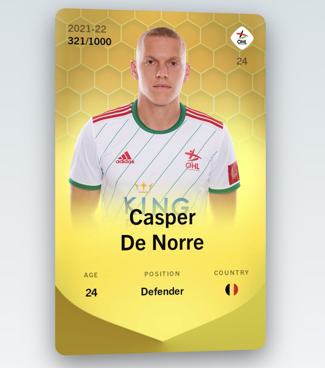 fiago7's tweet photo. I might actually give all of my beloved Casper de Norre cards away. Here‘s another quick giveaway 😅

1️⃣ Like + Retweet
2️⃣ Comment your Sorare username

Revealing the winner tonight at 10PM Central European Time. Good luck 🍀 https://t.co/NUdeULJFip