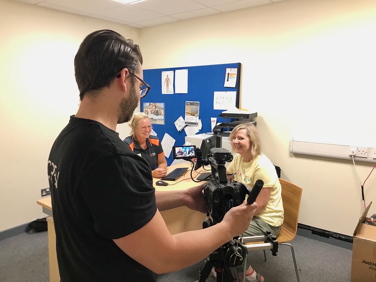 ReferALL's tweet photo. The filming of the ReferAll video was brilliant! Thanks to John over at United Magic Studios, and Sharni, Maddie and Rach for being a part of the project.
- John says from behind the camera lens "Chat naturally" 😊
@PlacesLeisure #unitedmagicstudios #exercise #ReferAll https://t.co/miaqeG2uD7