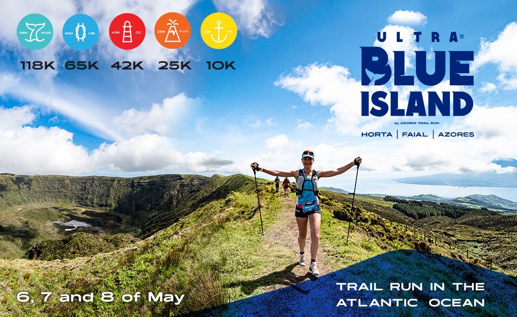 AzoresTrailRun's tweet photo. 🇵🇹 TRAIL RUNNING IN THE ATLANTIC OCEAN 𝗨𝗹𝘁𝗿𝗮 𝗕𝗹𝘂𝗲 𝗜𝘀𝗹𝗮𝗻𝗱 
Inscrições / Registration 👉https://t.co/FSiM2A5C51

#azorestrailrun #visitazores #trailrunning #trailRunningportugal #Ultratrailrunning #TrailRunningviews #runners #Run #portugalrunning #ultrablueisland https://t.co/zQtaJhZC5P