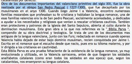 VeritatLa's tweet photo. Segun los pancatalanistas, en Valencia eramos mudos y tuvieron que venir los catalanes a darnos su lengua, pero va a ser que es falso, ya que el ilustre valenciano llamado San Pedro Pascual, que ya hablaba lengua valenciana, mucho antes que Jaime I, llegase a Valencia. https://t.co/KmD2L9vumL