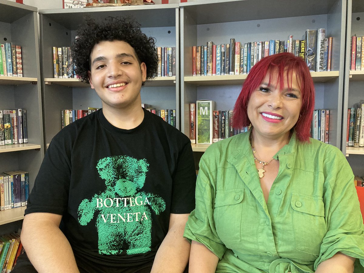 Just interviewed Ilyan and his Mum Lalia after the talented teenager got his #GCSE results today and grades to secure a full scholarship to Eton in September. <a href="/BBCRadioLondon/">BBC Radio London</a> <a href="/BBCLondonNews/">BBC London</a> <a href="/FgcsInfo/">Forest Gate Community School</a>
