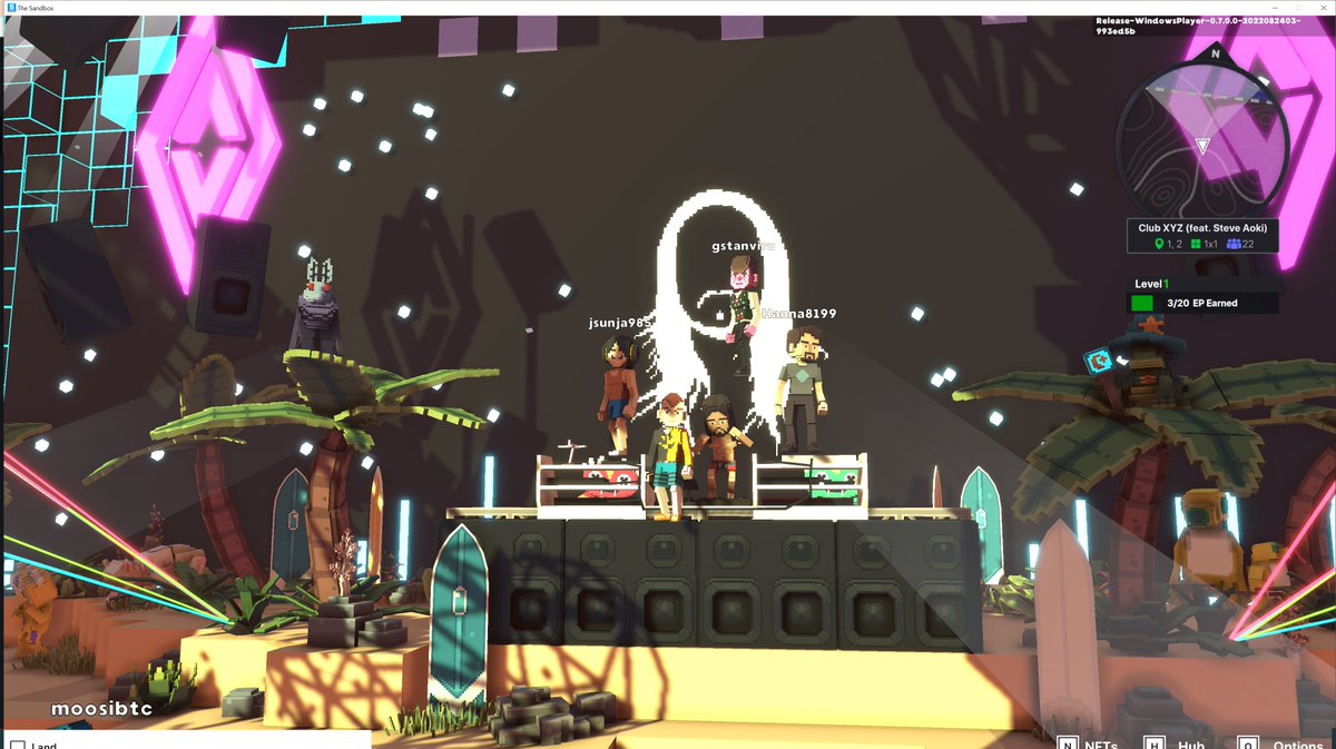 tranquockhanhz's tweet photo. @TheSandboxGame @steveaoki I just participated in the #SandboxAlphaS3Giveaway for a chance to win 500 SAND! On stage with Steve Aoki, check out my screenshot below!
👇 https://t.co/zd2CvzXZZv