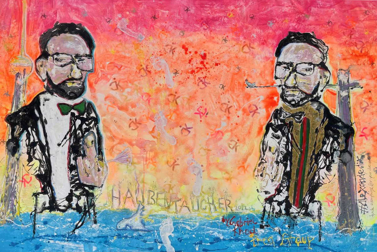 Pashmin Art artist Alexander Dik donates work for a Berlin children and youth project! Read more about the artist: pashminart-gallery.com/artist/alexand… #pashminartgallery #artmanagement #artbuyer