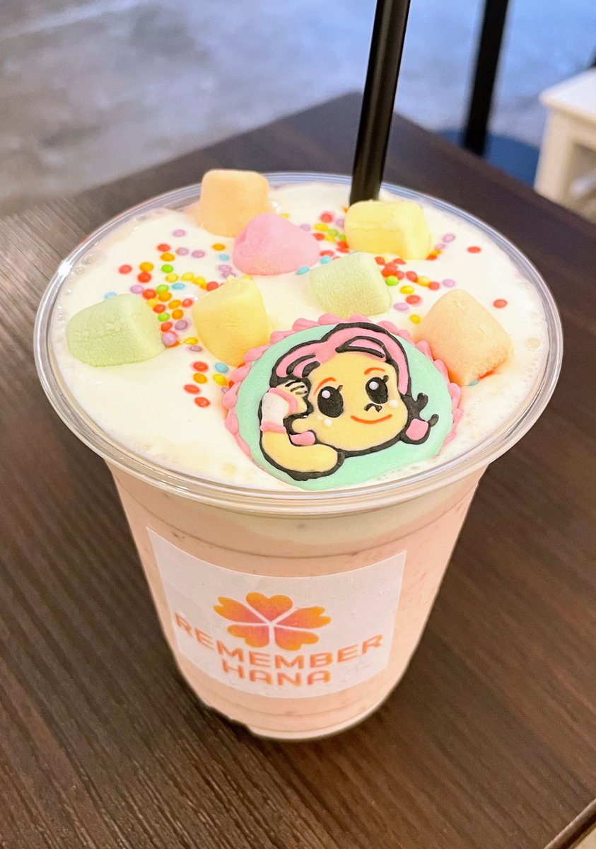 ForzaHana's tweet photo. 8.25 木村花生誕祭🌸
リメンバーハナ1周年イベント🎂
木村花✖️INC COFFEE
🌸ハナシェイク
おいし~😊🌸
#INCCOFFEE #木村花生誕祭 #リメンバーハナ https://t.co/dLojsT7143